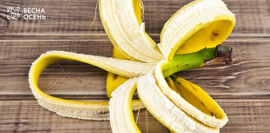 Как приготовить удобрение из банановой кожуры
